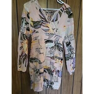 GUESS Paradise Cove Blush Yvette Dress Size 6 NEW $128